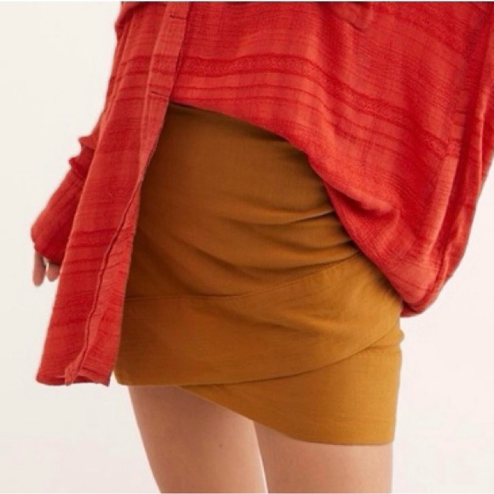 Free People That’s a Wrap Mini Skirt